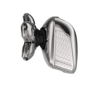 Tondeuse à cheveux flexible à 6 têtes avec batterie au lithium rechargeable, rotation à 360 degrés pour le rasage du visage, coupes courtes et uniformes, usage quotidien pour hommes, USB - Product Image 3