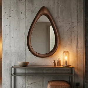 Miroir mural en bois personnalisé très demandé pour le maquillage, les dressing et la décoration intérieure, disponible au meilleur prix - Product Image 6