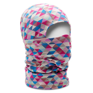 Cagoule de ski intégrale de créateur avec couvercle à un trou pour hommes et femmes Image élégante résistant au soleil et aux coups de soleil Polyester/coton - Product Image 4