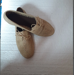 Mocassins en raphia marocain Chaussures Boho Sandales en raphia naturel confortables faites à la main Mocassins en raphia marocain naturel personnalisés - Product Image 2