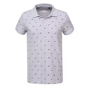 Camiseta de manga larga de algodón de gran tamaño de ajuste holgado para hombre de alta calidad, ropa de calle informal de punto transpirable con estampado abullonado - Product Image 5