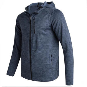 Sudaderas con capucha clásicas con cremallera para hombre con bordado de impresión de etiqueta personalizada y personalización de logotipo para Fitness o ropa de equipo - Product Image 4