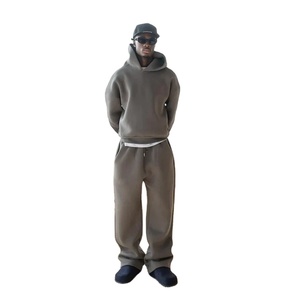 Survêtements unisexes oversize de haute qualité pour hommes, ensembles de sport unis pour hommes 2026 - Product Image 4