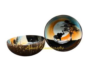 กะลามะพร้าวขัดเงางานฝีมือจากเวียดนามเป็นมิตรต่อสิ่งแวดล้อม - Product Image 5