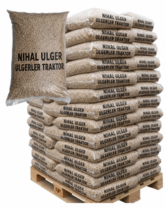 Granulés de bois, granulés de combustible, briquettes beiges, en vrac, en sacs, pour le chauffage des poêles et l'utilisation industrielle - Product Image 4
