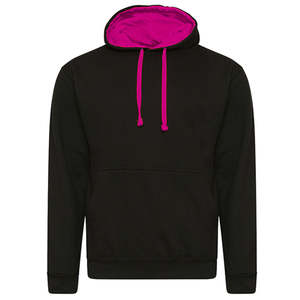 Sweat-shirt à capuche en coton de qualité supérieure, surdimensionné, lourd, patchwork, DTG, confortable, pour hommes et femmes - Product Image 5