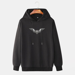 Venta al por mayor de alta calidad personalizado pulóver con capucha Streetwear 100% algodón pesado Premium Unisex personalizado Dtf Sudadera con capucha para hombre - Product Image 4