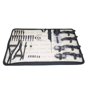 Acheter Salon Grade Hair Extension Tools Accessoires C Type Aiguilles Protecteur Bouclier Avec Logo Personnalisé Étui En Cuir - Product Image 4