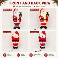 Tragbare PP-Weihnachtsmann-Laterne zur Dekoration für Weihnachten & Chinesisches Neujahr - Bestseller für Außenbereich/Terrasse/Rasen/Fenster-Dekoration
