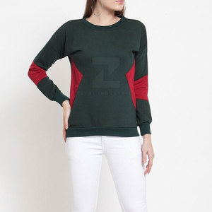 เสื้อสเวตเตอร์ผ้าฝ้ายระบายอากาศสำหรับผู้หญิง, เสื้อแฟชั่นลำลองสำหรับฤดูหนาวใส่ได้พอดีตัว100% มีโลโก้ด้านหน้าปรับแต่งได้ - Product Image 5