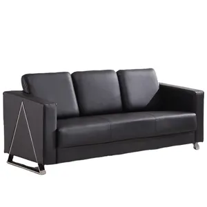 Commercio all'ingrosso di lusso divano in pelle squisito contemporaneo divano sezionale ufficio divano set divano