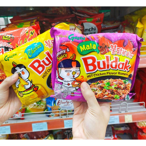 บะหมี่กึ่งสำเร็จรูปราเม็งมาลา (Mala buldak) รสไก่ร้อน - Product Image 2