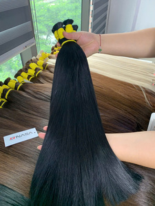 Extensiones de Cabello Humano Sedoso NASA HAIR VIETNAM, Superventas, 100% Virgen Remy Vietnamita, Natural, Resistente a la Caída, para Mujeres, al por Mayor - Product Image 4