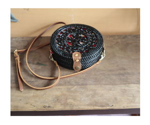 New Summer Style 2024 Straw Beach <b>Bag</b> Bali Handmade Vietnam Rattan Hand <b>Bags</b> Wholesale - Product Image 1