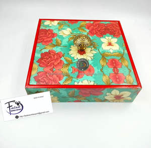 Premium <b>Wooden</b> Dry Fruit Box & Kitchen Spice Storage Organizer <b>with</b> <b>Lid</b> Dry Fruit <b>Boxes</b> from Falak World Export - Product Image 6