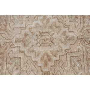 Tapis vintage surdimensionné 8,2 x 10,9 pieds, tapis persan turc brun - Product Image 5