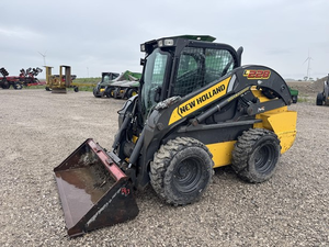 2018 New used Hollands L228 Skid Steer Loader 74HP Super Boom Vertical Lift Loader For Sale - Product Image 2