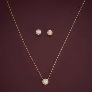 92.5 Silver Necklace with Zircon for Gift Occasions 182945 - Product Image 5