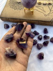 หินคริสตัลแอเมทิสต์ขัดเป็นจุดแกะสลักจากหินอัญมณีเรกิสไตล์ฮวงจุ้ยงานหัตถกรรมกึ่งมีค่าของจริง - Product Image 5