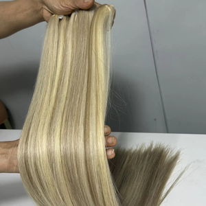 Extensiones de Cabello Humano 100% Naturales, Doble Trama, Ondas Sueltas y Profundas, Cabello Virgen Remy, Económicas - Product Image 1