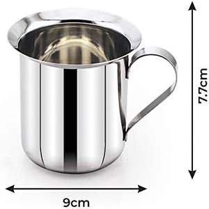 Taza de café de acero inoxidable de diseño moderno, taza de cerveza de Metal hecha a mano ecológica, taza de café de regalo, tazas de agua potable y café - Product Image 3