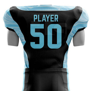 ชุดอเมริกันฟุตบอลสำหรับผู้ใหญ่ ระบายอากาศได้ดี ไซส์ใหญ่พิเศษ สกรีนโลโก้ได้ ผลิตจากโพลีเอสเตอร์ 100% ชุดกีฬา - Product Image 5