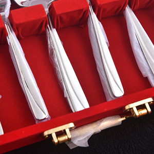 High Carbon Steel Medieval Cutlery <b>Set</b> Solid Material 11 GAG 69pc <b>set</b> Best Sale dining style with the Blaze <b>Set</b> - Product Image 2