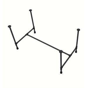ขาโต๊ะเหล็กเกลียวแบบอุตสาหกรรมสำหรับโต๊ะขนาด 80x140 ซม. - Product Image 2