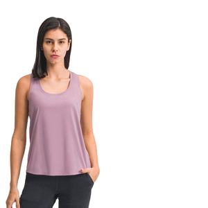 Camiseta sin mangas acanalada OEM para mujer, cuello redondo, tela suave y transpirable de talla grande, perfecta para uso diario en verano - Product Image 2