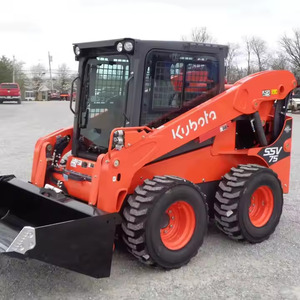 Kubotats SSV75 Wheel Skid Steer Loader Pompe à roulement moteur haute performance à bas débit avec cylindre hydraulique Huade - Product Image 3