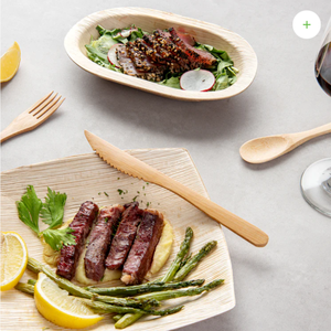 Couteau en bois biodégradable de qualité supérieure 160 mm - Product Image 2