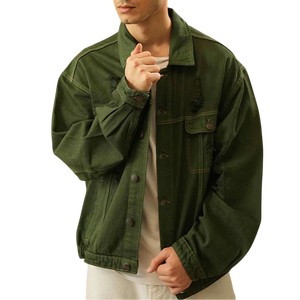 Top moda hombres chaqueta de mezclilla para los hombres nuevo último estilo Venta caliente elegante Casual diseño clásico personalizado Jeans hombres chaquetas de mezclilla - Product Image 5