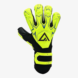 High Quality Goalkeeper Gloves Strong <b>Latex</b> Grip for Soccer Goalie Goalkeeper Gloves for Kids Youth and Adult By Ako - Product Image 2