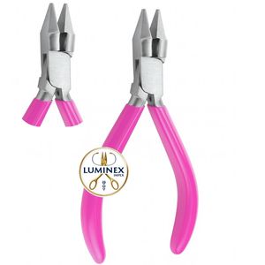 Alicates de punta de cadena doblada de alta calidad y rentables, herramienta de fabricación de joyas de acero inoxidable, alicates de agarre de trabajo fino de mandíbula curva para - Product Image 4