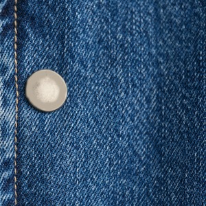 2025 à la mode mode Denim varsity veste pour hommes col côtelé brodé Patch hommes Baseball Denim Jean veste - Product Image 3