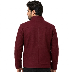 Outerwear Stylish <b>Clothing</b> For Travel Casual Wear Walking Men Winter Wool Jacket Lightweight <b>Warm</b> Wool Blend Comfortable Winter - Product Image 5