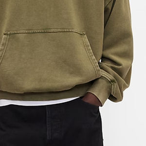 Sweat à capuche pour homme avec logo, couture durable / cordons de serrage pour ajuster la capuche, matière respirante et douce pour un streetwear tendance - Product Image 4
