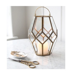 Newest Design Handmade Elegant Metal Lanterns <b>Tealight</b> <b>Candle</b> Holders Customized Colors Shapes for Home Decoration Export India - Product Image 3