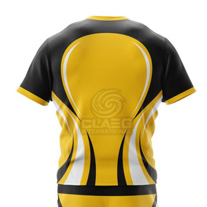 Uniforme de Rugby Personalizado de Alta Calidad con Manga Corta, Precio Económico, Ropa Deportiva Profesional, Impresión por Sublimación - Product Image 5