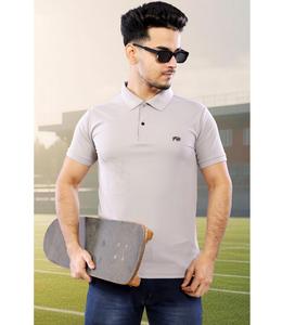 เสื้อยืดคอตั้งพิมพ์ลายพรีเมียมสำหรับผู้ชาย ผลิตจากผ้าที่เป็นมิตรต่อผิว แห้งเร็ว ระบายอากาศได้ดี - Product Image 4