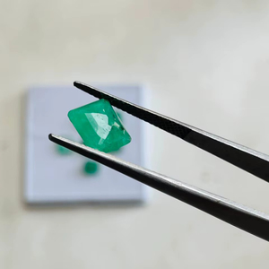 Esmeralda Natural, 7 Piezas de Gema con Corte Esmeralda, Buena Calidad, Lustre y Bonito Color Verde, Pulido Perfecto para Cualquier Joyería - Product Image 4