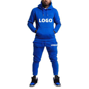 100% coton survêtements personnalisés survêtements deux pièces surdimensionnés français éponge surdimensionné bouffée impression survêtement pour hommes - Product Image 3