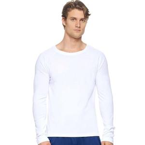 T-shirt médical à manches longues pour hôpitaux de qualité supérieure unisexe - Product Image 4