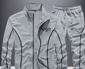 ชุดกีฬาผู้ชายแบบมีฮู้ด ผ้าฝ้าย 100% สำหรับฤดูหนาว ชุดออกกำลังกาย ชุดบาสเก็ตบอล ชุดวิ่ง ชุดฟิตเนส ชุดฝึกซ้อม - Product Image 3