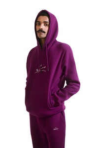 Sweat à capuche de grande taille avec broderie de logo personnalisé de haute qualité pour hommes vêtements en molleton à impression de mode surdimensionnés - Product Image 6