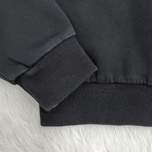 เสื้อมีฮู้ดผ้าเทอร์รี่สำหรับผู้ชายทรงหลวมเสื้อใส่ออกไปข้างนอกผ้าฝ้าย100% ออกแบบโลโก้ได้ตามต้องการ - Product Image 3