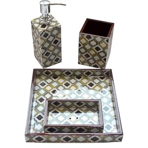 Y Hf Crafts 'Designs créatifs uniques Artisanat exquis Ensemble de salle de bain en résine pure Collection d'amoureux d'art à très faible coût - Product Image 2