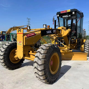 Motoniveladoras de motor usadas CAT 140K 140H Motoniveladora/equipo de construcción Manual de ruedas 125kw Motoniveladora de carretera - Product Image 1