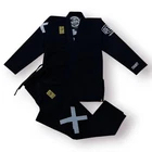 Kimono de Jiu-Jitsu BJJ Shoyorol en coton 100% noir unisexe avec logo personnalisé, nouvelle arrivée, vêtements d'arts martiaux, uniforme de qualité supérieure - Product Image 3