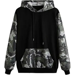 Sudadera con Capucha de Caza para Hombre, Diseño Exclusivo, Ligera, Transpirable, 100% Poliéster, la Mejor Llegada al por Mayor - Product Image 1